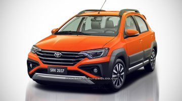 Toyota Etios Cross facelift - IAB Rendering