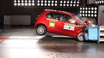 India-made Toyota Etios awarded a 4-star safety rating in South Africa