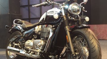 Triumph Bonneville Speedmaster unveiled in India; launch in April 2018 - Report