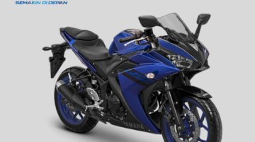 Yamaha YZF-R25 updated with new colours in Indonesia