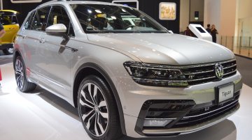 VW Tiguan R-Line showcased at the 2017 Dubai Motor Show