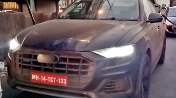 Audi Q8 spied