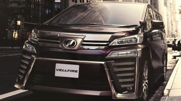 2018 Toyota Vellfire (facelift) leaked via brochure images