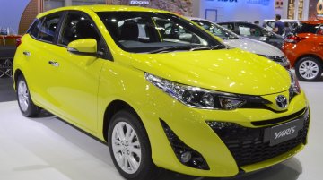 2018 Toyota Yaris (facelift) at 2017 Thai Motor Expo