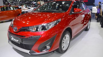 Accessorised Toyota Yaris Ativ at 2017 Thai Motor Expo - Live