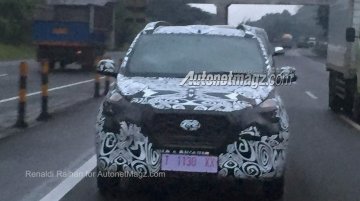 Datsun GO Cross spied in Indonesia