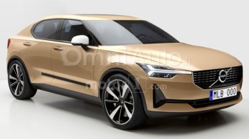 Next generation Volvo S60 rendered