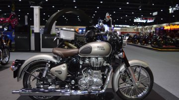 Royal Enfield Classic 500 Gunmetal Grey at 2017 Thai Motor Expo