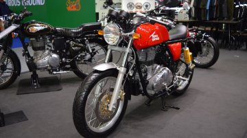 Royal Enfield Continental GT & Royal Enfield Classic 500 Redditch at 2017 Thai Motor Expo - Live