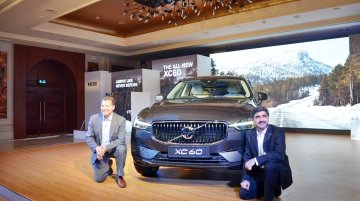 2017 Volvo XC60 launched in India priced at INR 55.90 lakhs