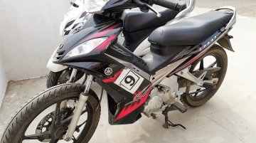 Yamaha Spark 135 spotted at Madras Motor Race Track