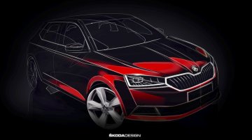 2018 Skoda Fabia (facelift) teased, to debut at Geneva Motor Show