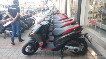 Aprilia SR 150 Green colour variant spotted - Report