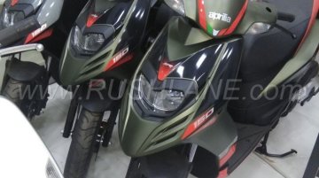 New colour variants of Aprilia SR 150 spotted again