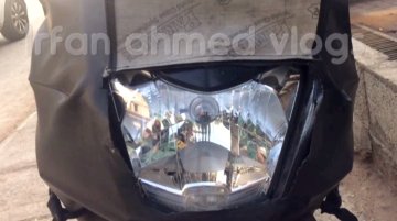 TVS Graphite scooter spied in Bengaluru, reveals more details