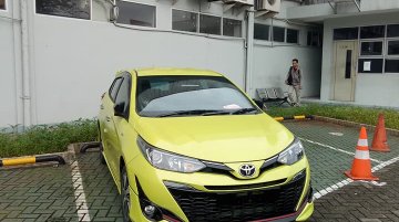 2018 Toyota Yaris TRD Sportivo (facelift) - Image Gallery (Spy Shots)