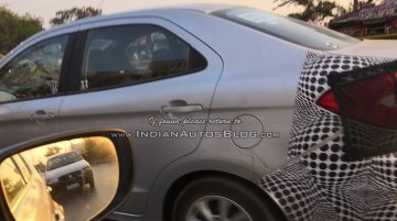 2018 Ford Aspire facelift (spy shots)