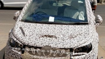 Mahindra U321 MPV spied