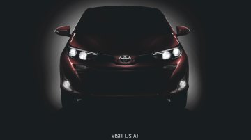 Toyota Vios (Toyota Yaris Ativ) teased ahead of Auto Expo 2018 debut [Update]