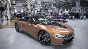 India-bound BMW i8 Roadster enters series production in Germany