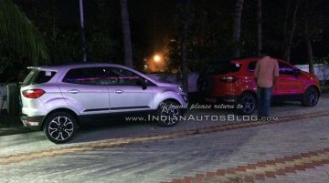 Ford EcoSport Signature Edition and Titanium S spotted