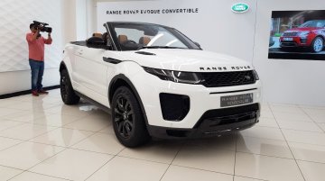 Range Rover Evoque Convertible on sale in India for INR 69.53 lakhs