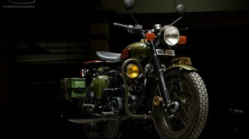 Royal Enfield Electra 'Johnnie' by Eimor customs