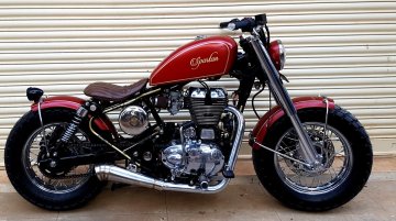 Royal Enfield Thunderbird 350 'Spartan' by Bulleteer Customs