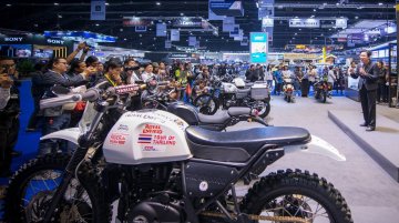 Custom Royal Enfield Himalayan at 2018 Bangkok International Motor Show