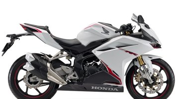 Honda CBR 250RR Pearl Glare White colour introduced in Japan