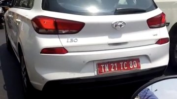 Hyundai i30 spied testing in India again