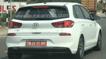 Third-gen Hyundai i30 shows up on Indian roads once again