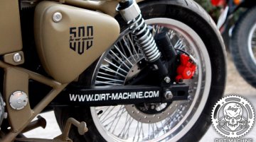 Royal Enfield Classic 500 'Combat, the war machine' by Dirt Machine Custom Motorcycles