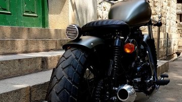 Royal Enfield Thunderbird 350 'Brat Bob' by Bulleteer Customs