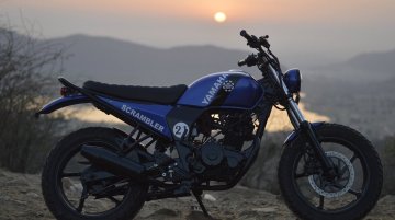 Yamaha FZ-S Scrambler by The Hustler Moto