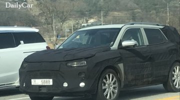 Next-gen SsangYong Korando (SsangYong C300) spied in production body