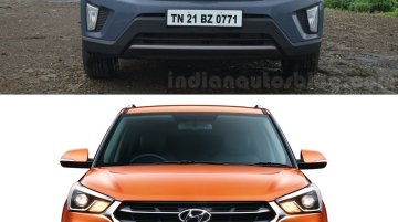 2018 Hyundai Creta vs 2015 Hyundai Creta (old vs new)