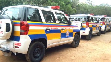 Mahindra TUV300 Mumbai Police