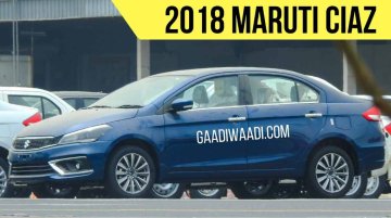 2018 Maruti Ciaz (facelift) - Image Gallery (Spy Shots)