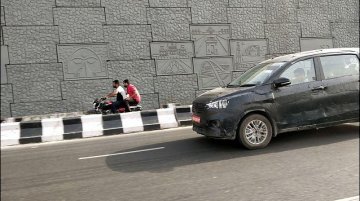 2018 Maruti Ertiga spy shots