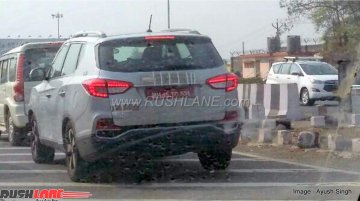 G4 SsangYong Rexton (Mahindra Rexton) continues testing on Indian roads