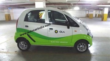 Jayem Neo (Tata Nano-based EV) spied sans camouflage