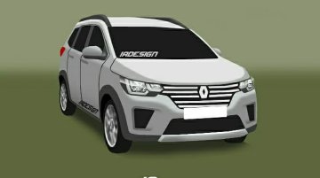 Renault RBC (7-seat Maruti Wagon R challenger) by IA Design - Rendering