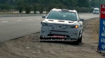 Mahindra S201 spy shots