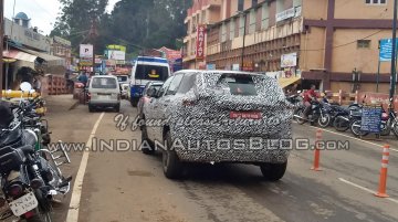 Tata H5X spy shots