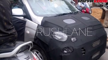 More spyshots of new Hyundai Santro (AH2) interior surfaces [Update]