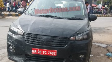 2018 Maruti Ertiga spied