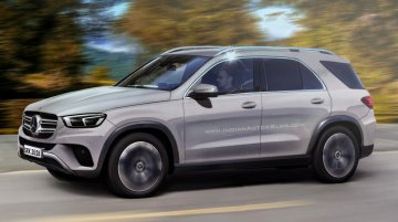 Next-gen 2019 Mercedes GLE - IAB Rendering