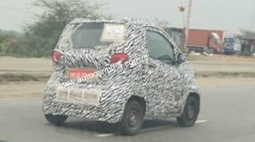 Baojun E100 EV spied in India for the first time