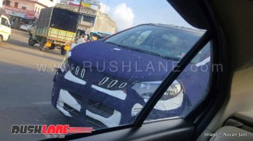 Mahindra U321 spy shots